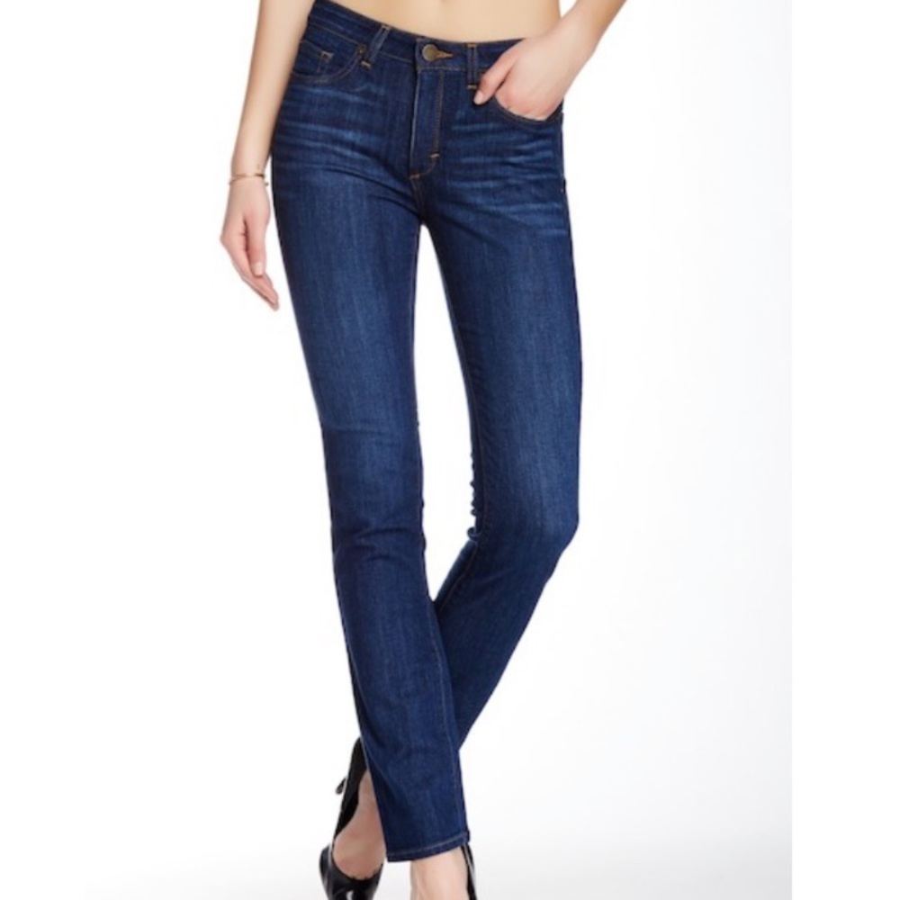 Spanx slim-x straight leg jeans